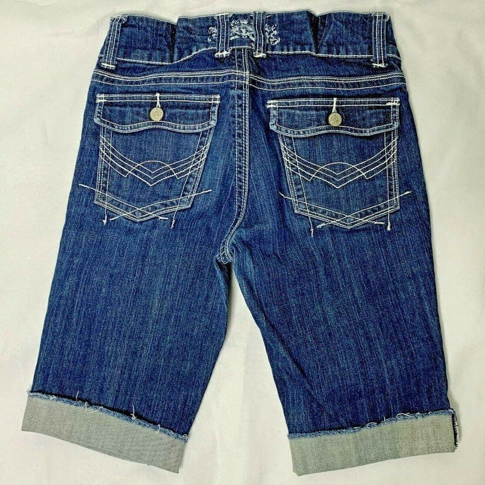 Modbe Denim London Bermuda Shorts 10 Med Wash
